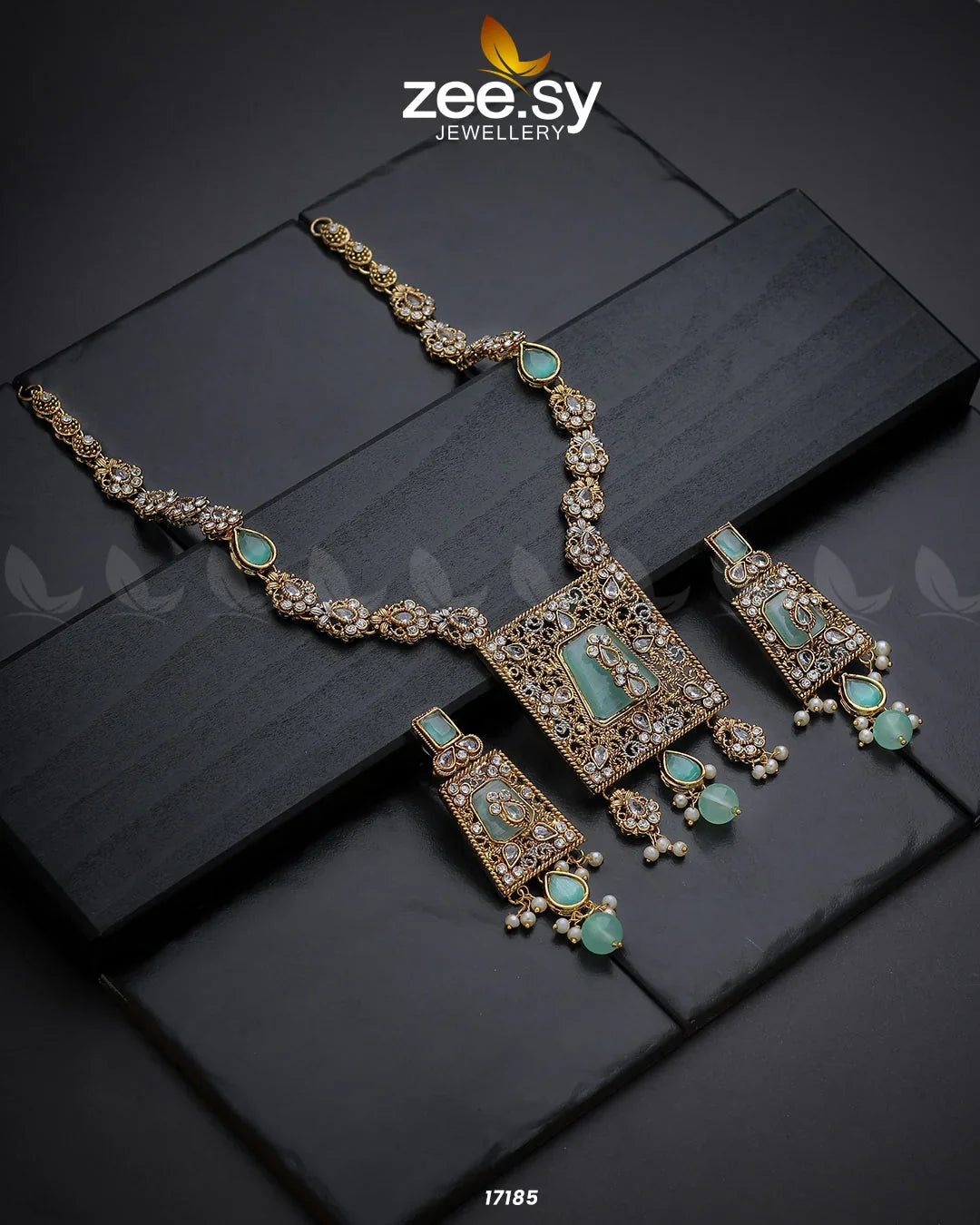 Stellar Gemstones Mint green - Zeesy Jewellery
