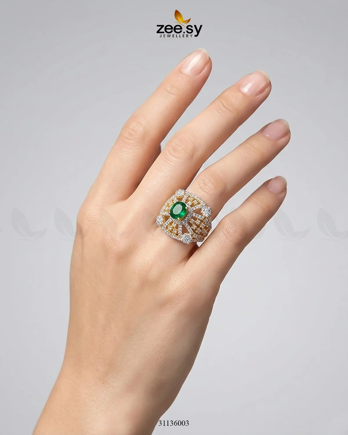 Sterling Bold Cocktail Ring