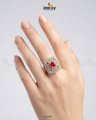 Sterling Bold Cocktail Ring