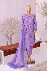 Sumi Stitched 3 Piece Cambric Vol-02 Collection'2025-CPI-12-Lavendor