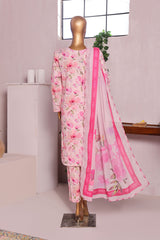 Sumi Stitched 3 Piece Cambric Vol-02 Collection'2025-CPI-13-PINK