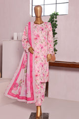 Sumi Stitched 3 Piece Cambric Vol-02 Collection'2025-CPI-13-PINK