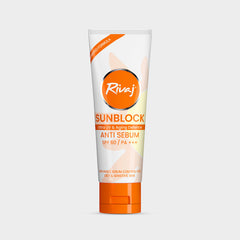 Rivaj-SPF60 Anti-Sebum Sunblock 40ml