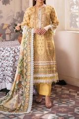 Mausummery Unstitched 3 Piece Spring Summer Lawn Vol-01 Collection'2024-Susan