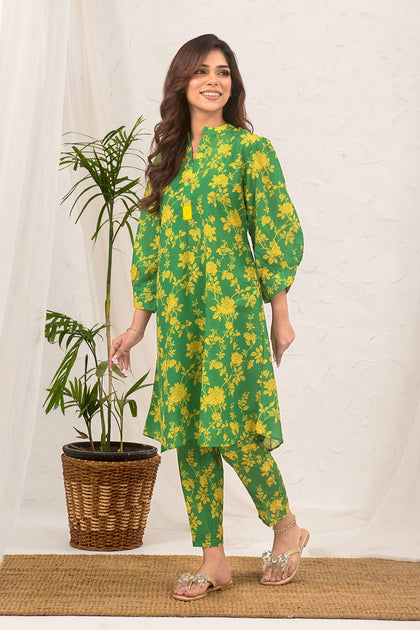 Swiss Lawn Digital Printed 2 Pc Suit - Printed Lawn Dress Design  Shomi  Official