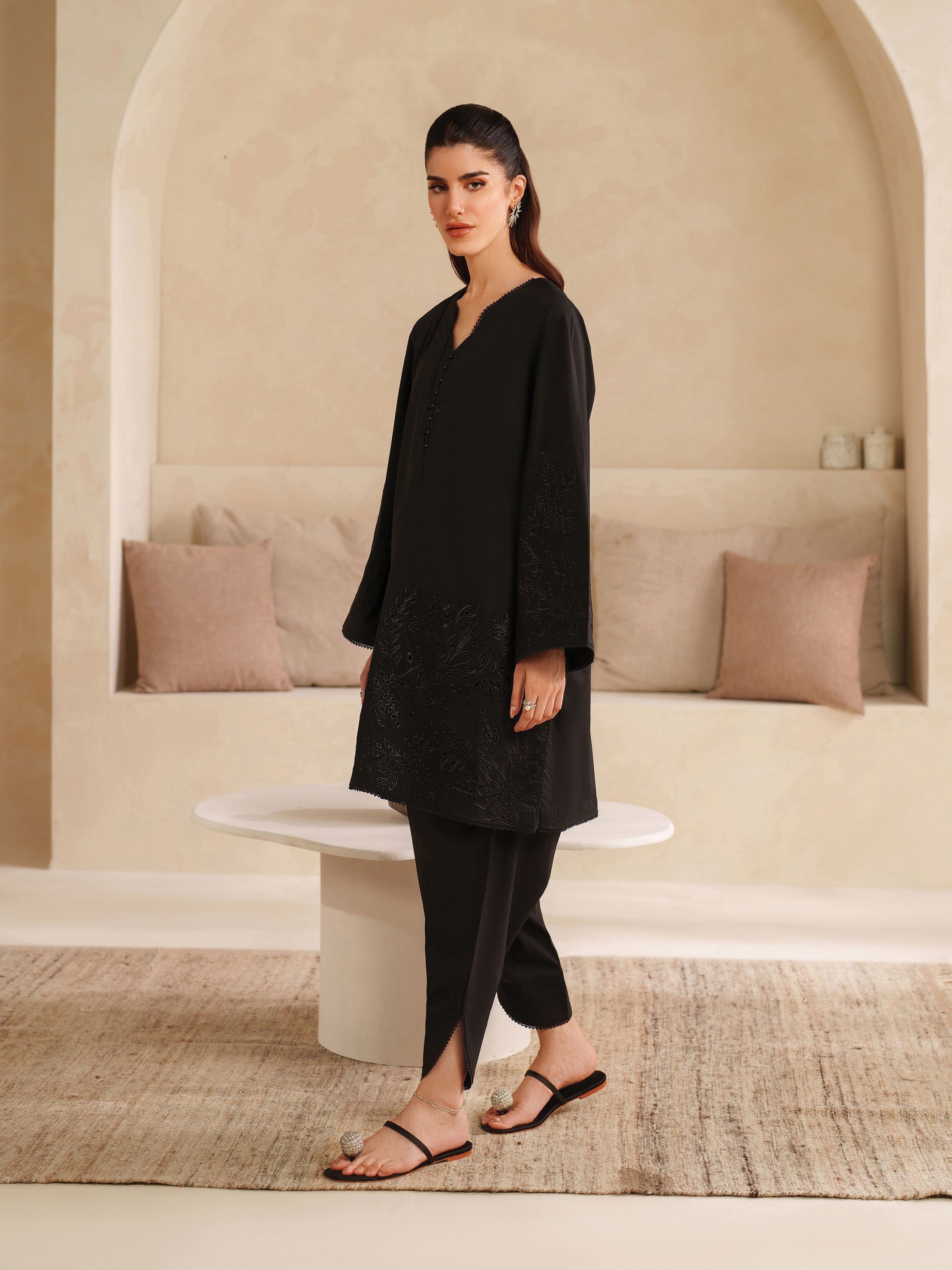Ayra Solids by Garnet Stitched 2 Piece Collection'2025-Tajdaar