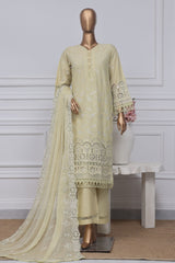 Sada Bahar Stitched 3 Piece Two Tone Chikankari Vol-01 Collection'2025-TCK-L.Lemon