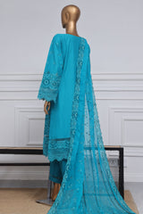 Sada Bahar Stitched 3 Piece Two Tone Chikankari Vol-01 Collection'2025-TCK-Sea Green