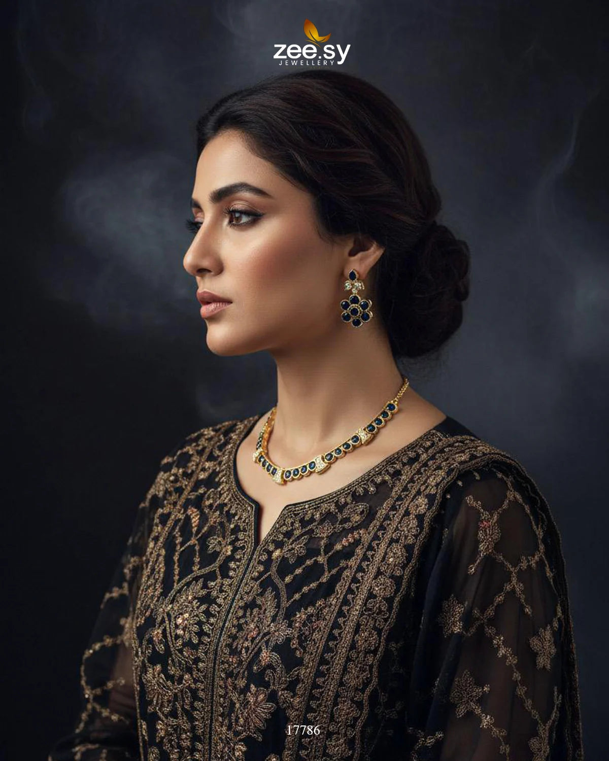 Textured Necklace - Zeesy Jewellery