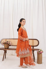 Khayat Stitched 3 Piece Kids Formals Collection'2025 Khayat-Rustica