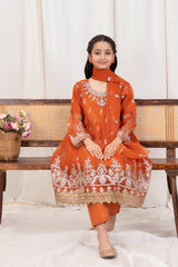 Khayat Stitched 3 Piece Kids Formals Collection'2025 Khayat-Rustica