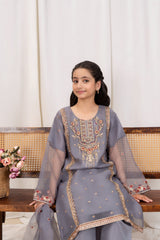 Khayat Stitched 3 Piece Festive Formals Kids Suit-Glaysen