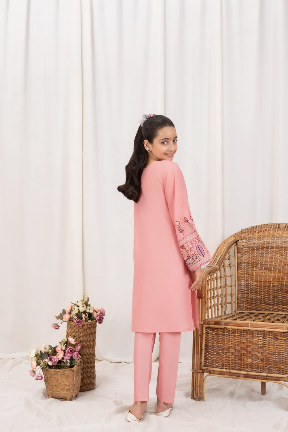 Khayat Stitched 2 Piece Kids Summer Collection'2025 Orchid