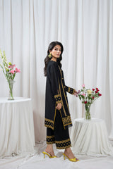 Zoya Zafar Stitched 2 Piece Cotton Collection'2025-Mohagni Pret