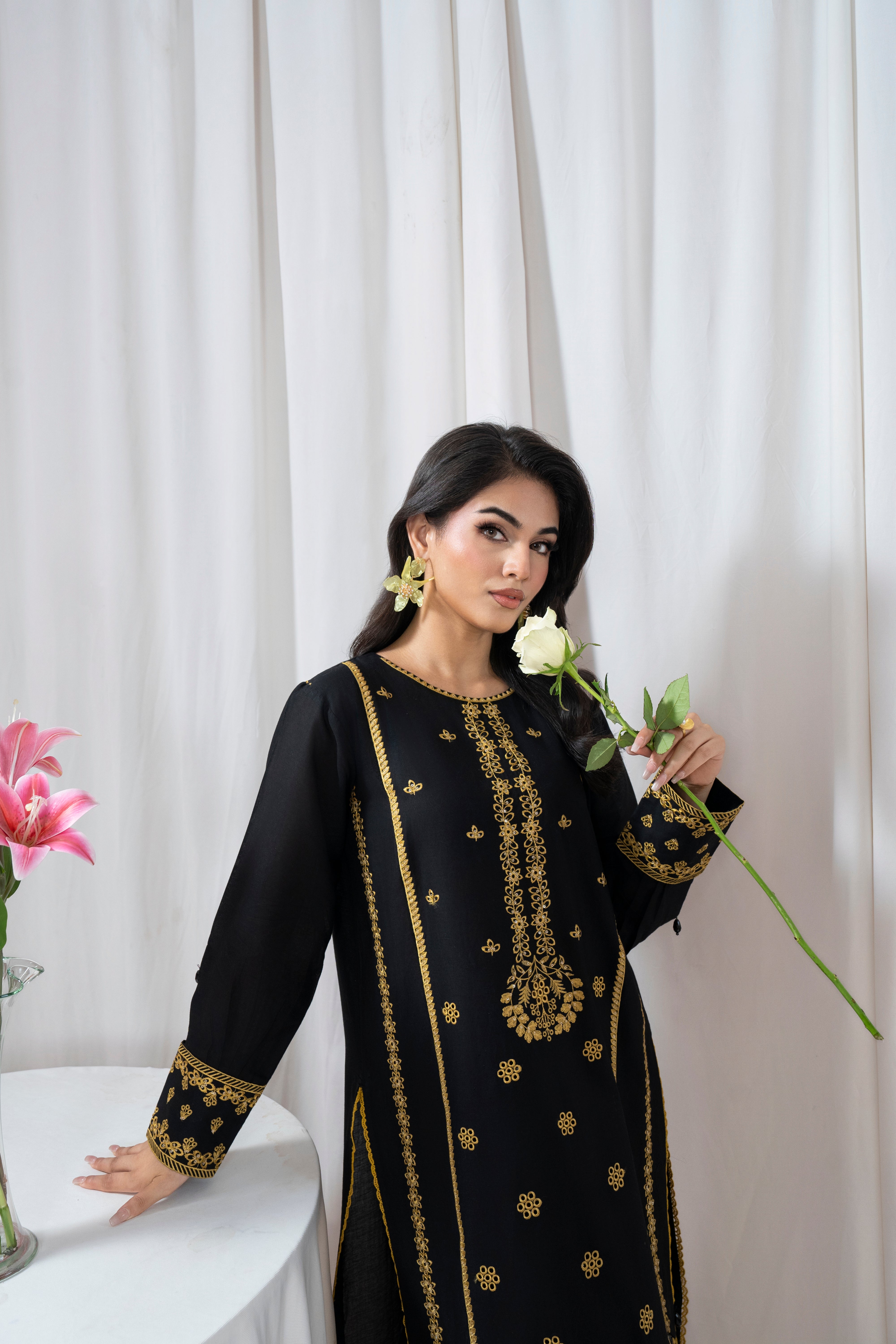 Zoya Zafar Stitched 2 Piece Cotton Collection'2025-Mohagni Pret