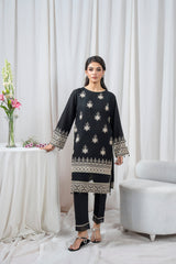 Zoya Zafar Stitched 2 Piece Cotton Collection'2025-Cross stitch Style