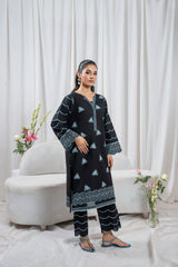 Zoya Zafar Stitched 2 Piece Cotton Collection'2025-Cross Stitch Pattern