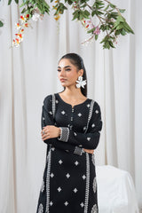Zoya Zafar Stitched 2 Piece Cotton Collection'2025-Qalamkar Art