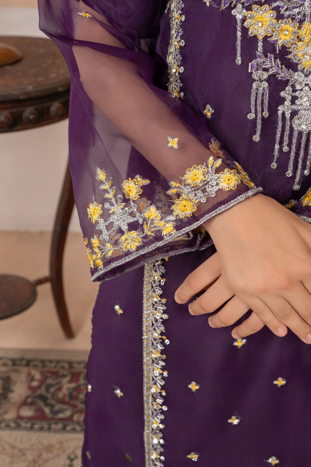 Khayat Stitched Festive Kids Collection'2025-Royal Amethyst
