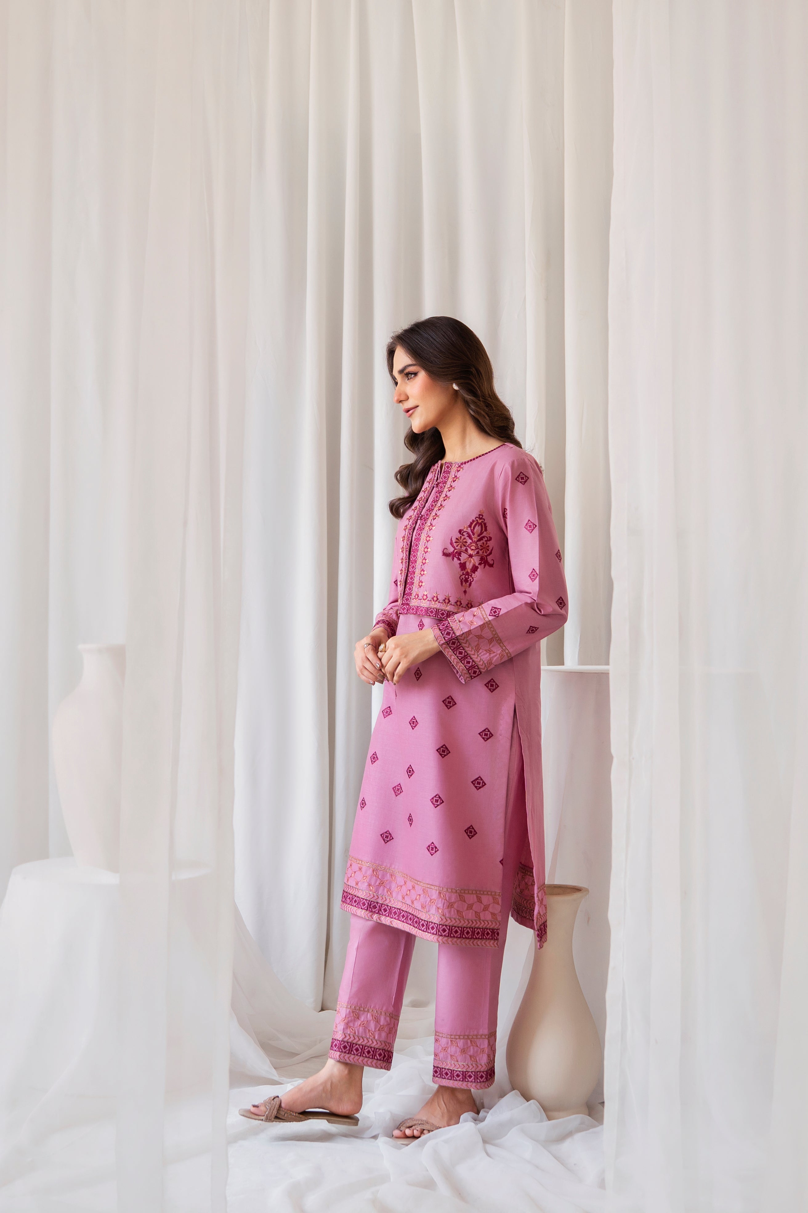Zoya Zafar Stitched 2 Piece Cotton Collection'2025-Sundar Saaz