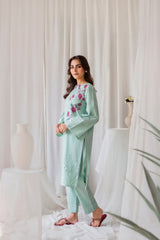 Zoya Zafar Stitched 2 Piece Cotton Collection'2025-Embroé