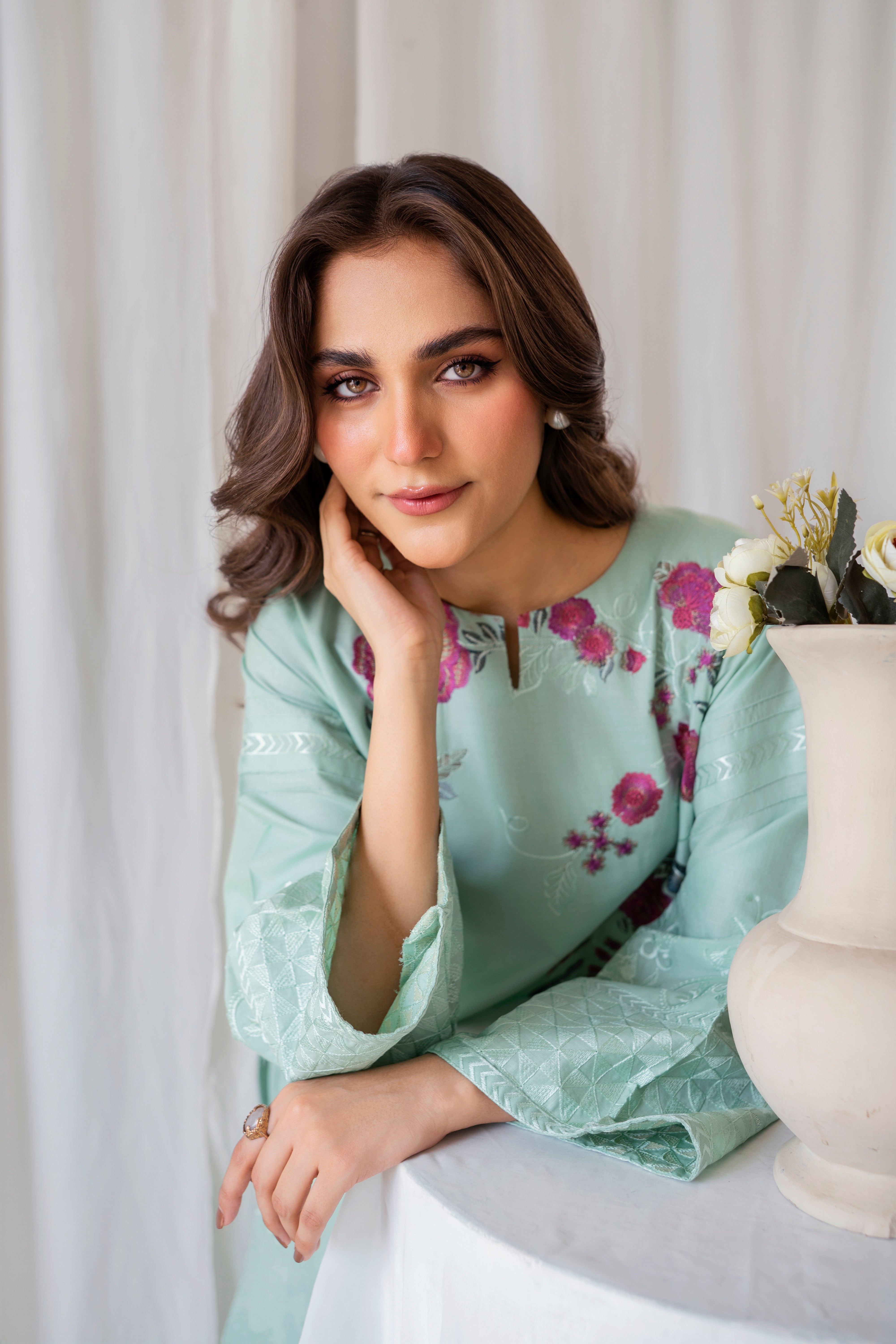 Zoya Zafar Stitched 2 Piece Cotton Collection'2025-Embroé