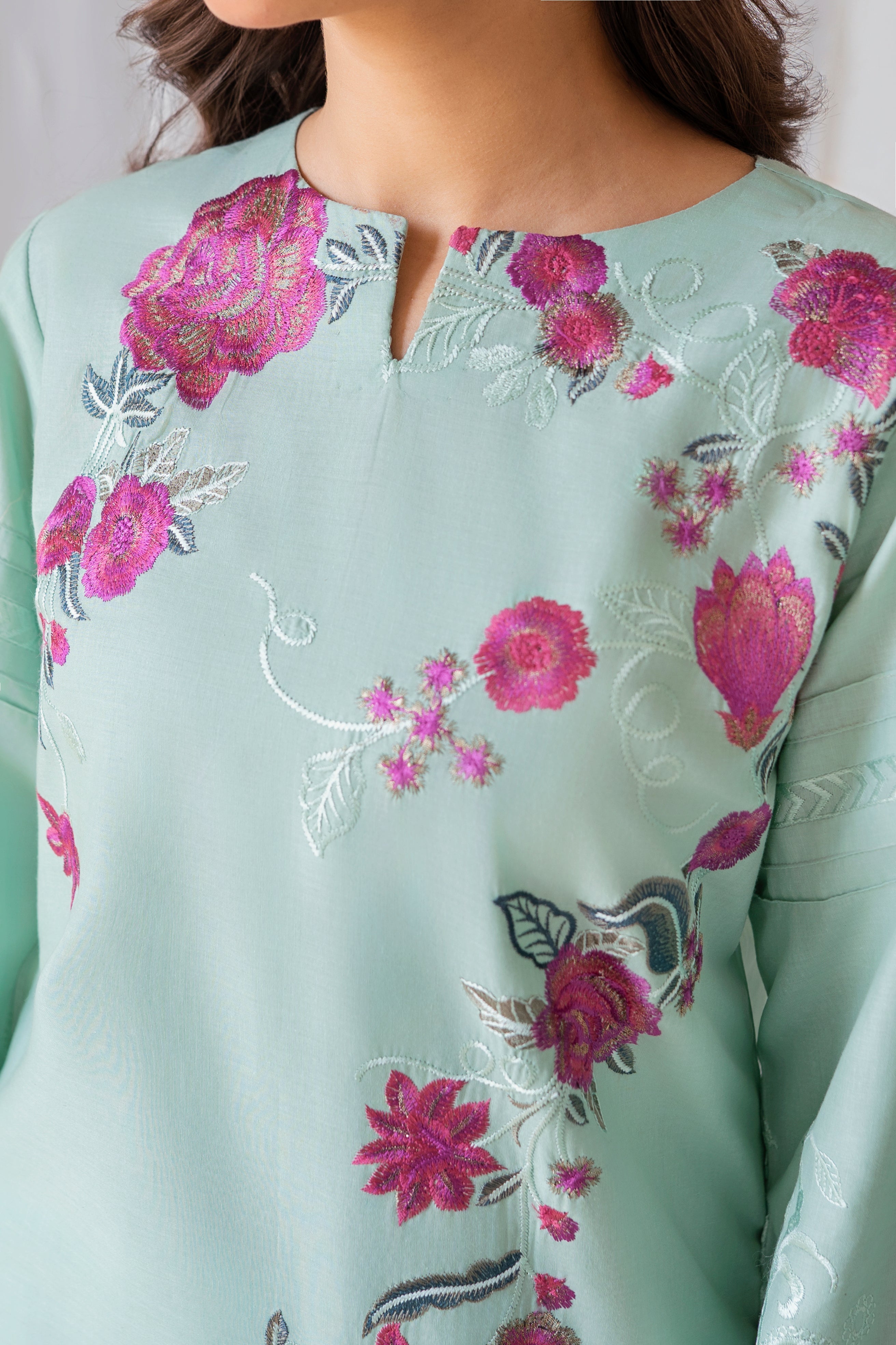 Zoya Zafar Stitched 2 Piece Cotton Collection'2025-Embroé