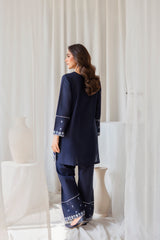 Zoya Zafar Stitched 2 Piece Cotton Collection'2025-Farshi Shalwar 002
