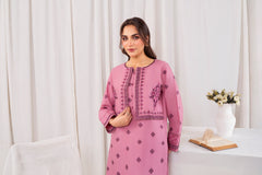 Zoya Zafar Stitched 2 Piece Cotton Collection'2025-Farshi Shalwar new