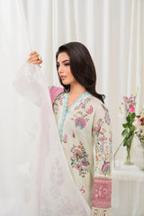 Breaking Bloom By Meerak Unstitched 3 Piece Summer Collection'2026-Gardian