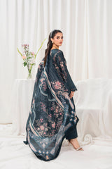 Breaking Bloom By Meerak Unstitched 3 Piece Summer Collection'2026-Lamis