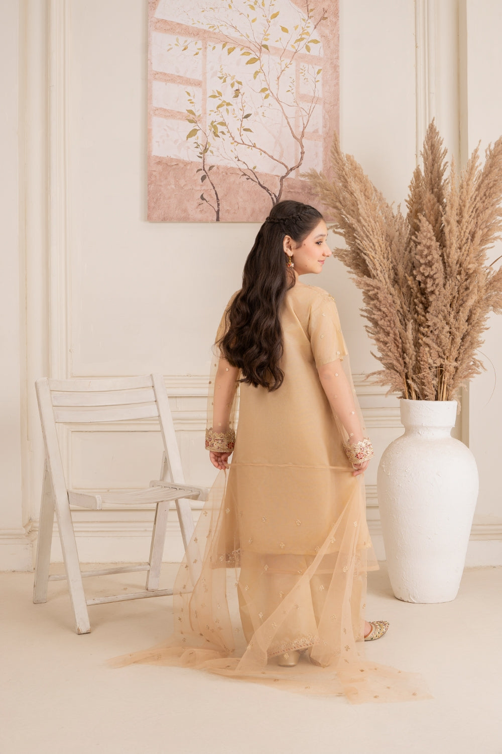 Khayat Stitched 3 Piece Formals Kids Collection'2025-Angrakha