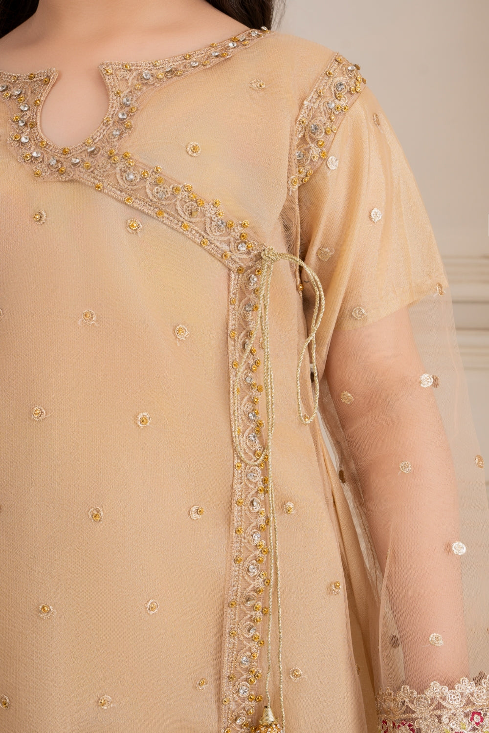 Khayat Stitched 3 Piece Formals Kids Collection'2025-Angrakha