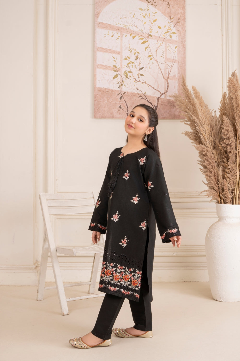 Khayat Stitched 2 Piece Lawn Kids Collection'2025-Jet