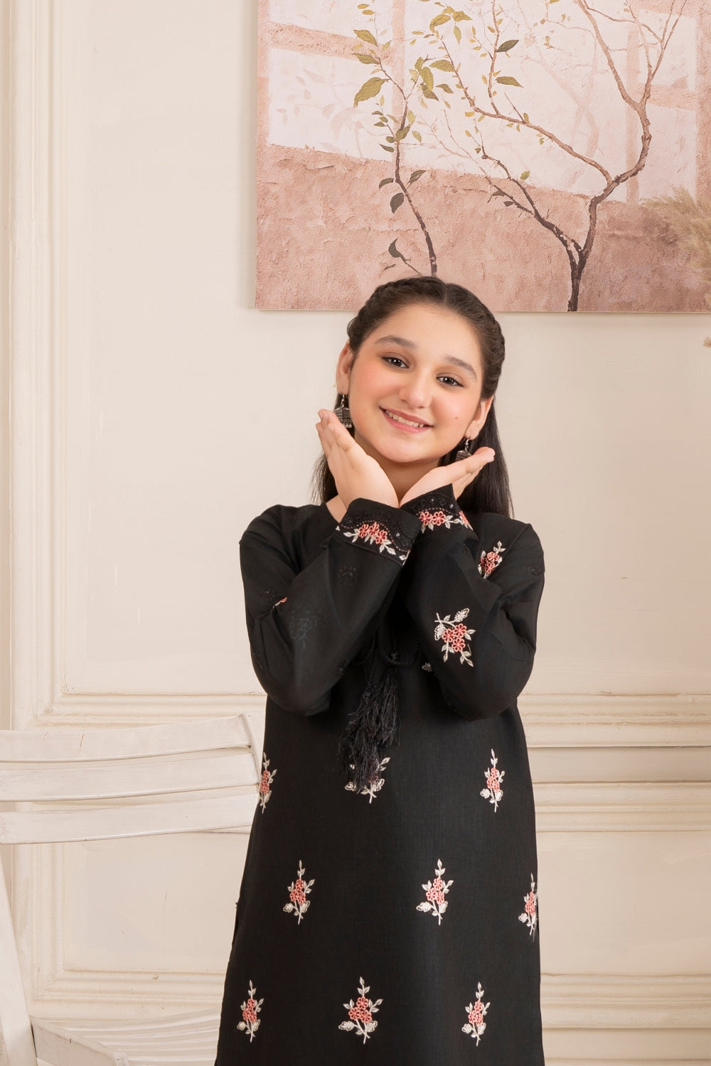 Khayat Stitched 2 Piece Lawn Kids Collection'2025-Jet