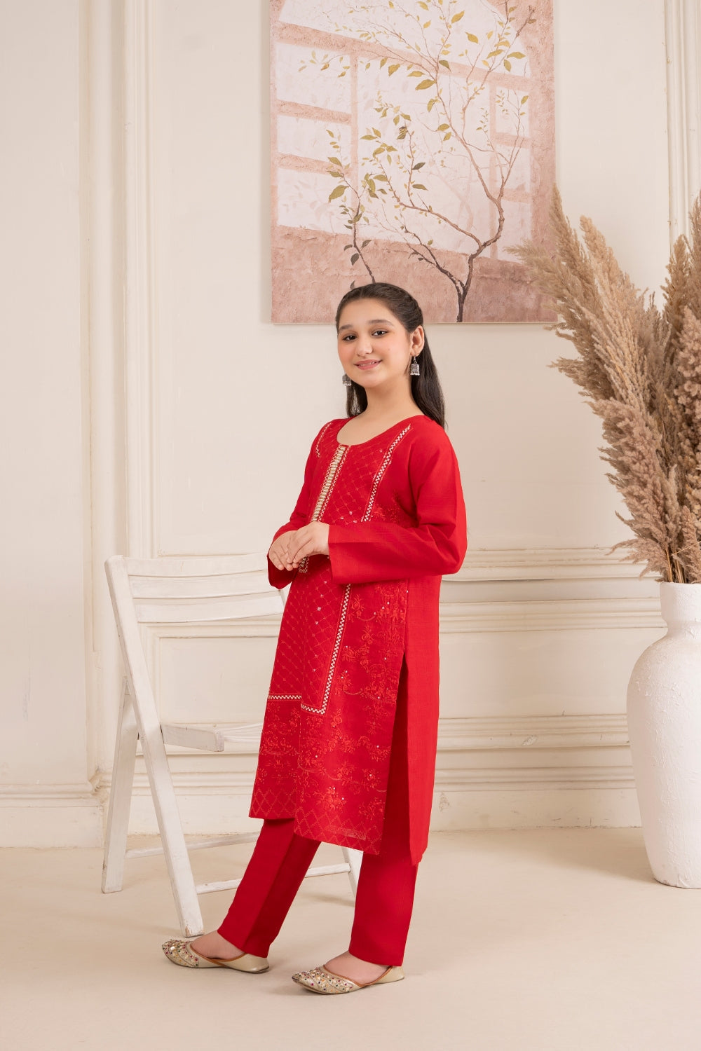 Khayat Stitched 2 Piece Lawn Kids Collection'2025-Rosy