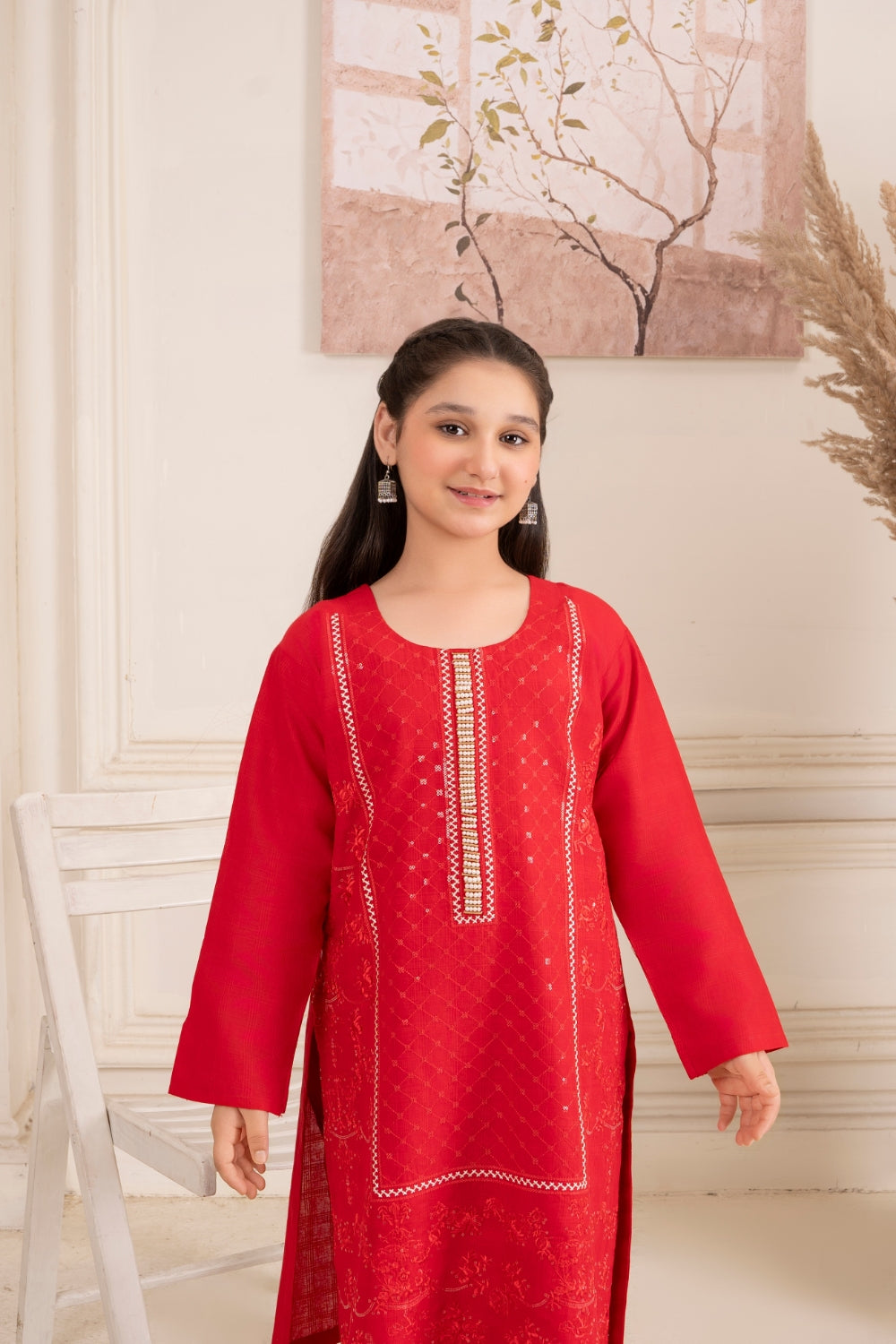 Khayat Stitched 2 Piece Lawn Kids Collection'2025-Rosy