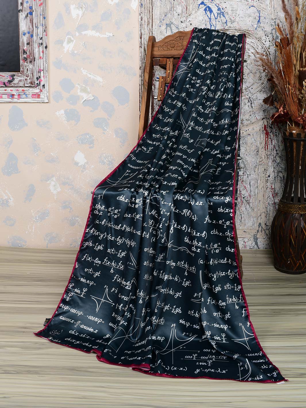 TNG Maths Silk Dupatta Collection'2024