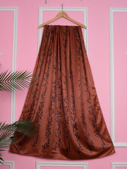 Jahan Silk Brown Dupatta