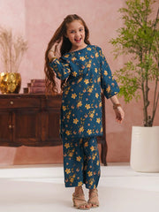 Tng By Md Stitched Kids-Ella-Kids | 2 Piece | Teal | Kids