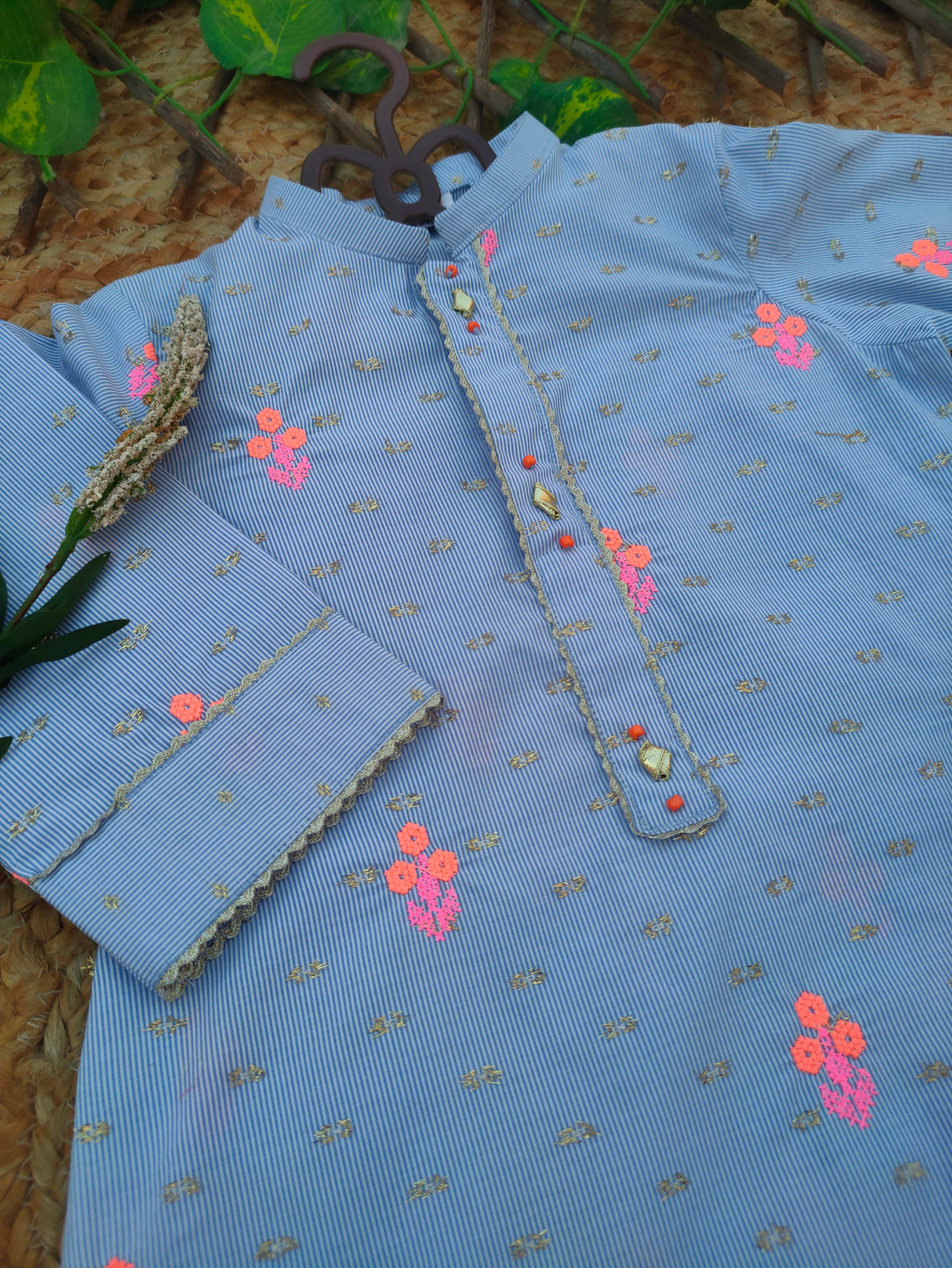 Hiba Fashion Embroidered 2 pcs festive dress-(TWF-002)