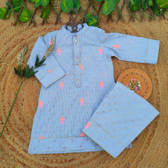 Hiba Fashion Embroidered 2 pcs festive dress-(TWF-002)