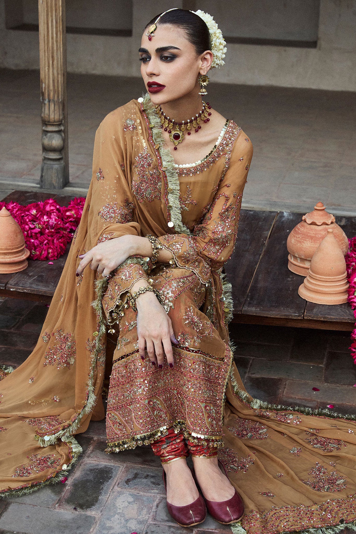 Hussain Rehar Unstitched 3 Piece Festive Formals Collection'2024-Talai