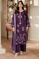 Justuju By Inara Stitched 3 Piece Winter Collection'2026-TARANG DR-08