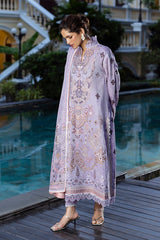 Seraph Hemline By Mushq Unstitched 3 Piece Jacquard Lawn Collection-HML-09-Theidara