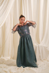 Sprinkles Stitched 2 Piece Festive Formals Collection-Twilight Teal