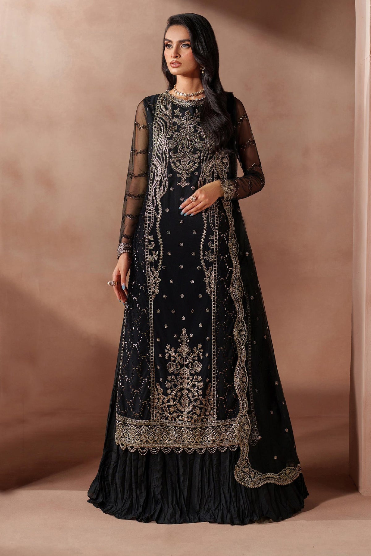 Mahrosh by Zarif Unstitched 3 Piece Formals Collection'2025-MUF-01-Ishaal