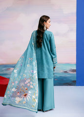 Zync By Florent Unstitched 3 Piece Printkari Lawn Suit-FZ-7A
