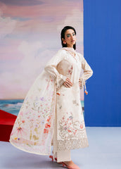 Zync By Florent Unstitched 3 Piece Printkari Lawn Suit-FZ-7B