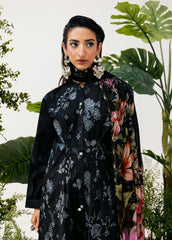 Zync By Florent Unstitched 3 Piece Printkari Lawn Suit-FZ-3B